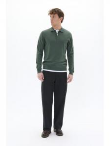 Вязаный свитер MAPolo, прямого кроя, в цвете Thyme Matinique