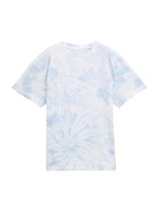 Рубашка TOM TAILOR, цвет Pastel blue/Light blue