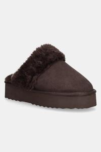 Замшевые тапочки Answear.Lab, коричневый
