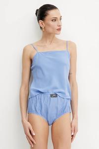 Топ и шорты из шелка Max&Co., синий