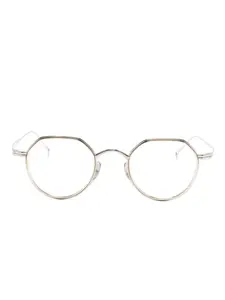 Очки 1231 в геометричной оправе Kame Mannen, золотой