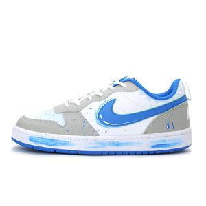 Детские скейтерские кроссовки Court Borough для младших школьников Nike, синий/белый