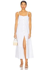 Слоистое платье Picot Sanctuary, white