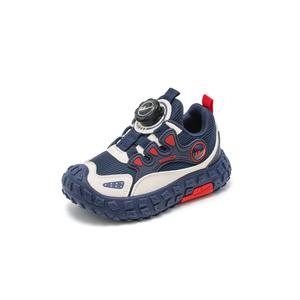 Массивные кроссовки с амортизацией, износостойкие, низкие повседневные туфли для детей WARRIOR, черный/зеленый