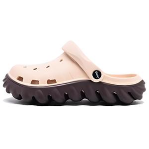 Jeep Клоги мужские с хаки-коричнево-красным ремешком, цвет Khaki Brown-Red Strap