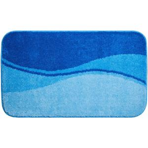 Grund Bath Rug Flash - Коврик для ванной премиум-класса с ворсом высотой 20 мм, Цвет: Синий, Размер: 60x100 см