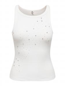 ONLY Топ 'ONLFILIZ' в белом цвете