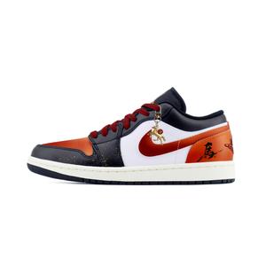 Air 1 Leading The Way, Immediate Success Абразивостойкие низкие винтажные баскетбольные кроссовки Unisex Jordan, черный