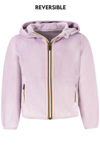 Куртка спортивная K-Way для девочек, сиреневый
