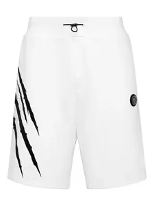 Шорты scratch Plein Sport, белый