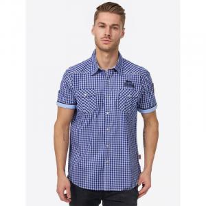 Мужская рубашка Lonsdale, цвет navyblau/weiss