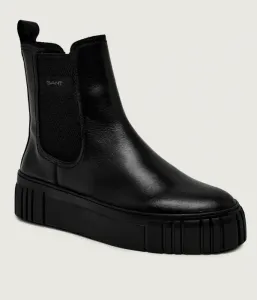 Кожаные ботильоны Snowmont Gant, черный