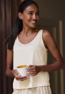 Топ LASCANA, бежевый