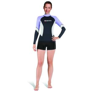 Футболка с длинным рукавом Mares Rash Guard UPF Block +80 She Dives Woman, черный