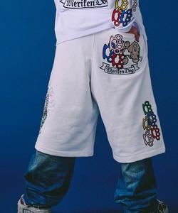 Шорты GALFY American HERTS (мужские) Select Brands, цвет White