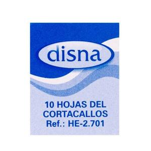 Лезвия для резки мозолей 10 шт Disna