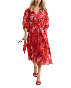 Платье миди Federica Phase Eight, розовый