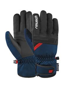 Перчатки Reusch, цвет 4482 dress blue/fire red
