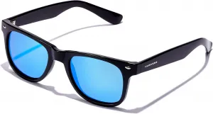 Солнцезащитные очки Hawkers Slatter - поляризованные, для мужчин и женщин - модные солнцезащитные очки - 100% защита от УФ-излучения UV400, Blue · Black
