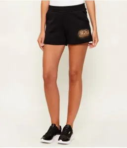 Шорты regular fit Ea7, черный