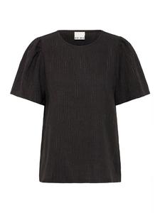 Футболка IXREMI Regular fit черного цвета с булавками. ICHI