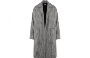 Пальто мужское серое Bottega Veneta, серый