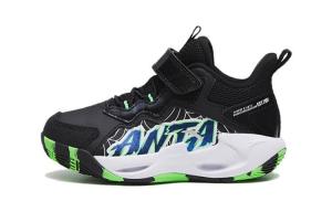 Кроссовки Anta kids Kids Lifestyle Shoes PS Low-top Black/green