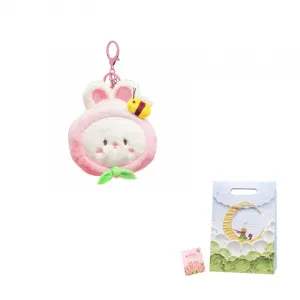 Jinnew Плюшевый брелок Peach You Heart Collection, кукла, плюшевый кулон, высота 13см