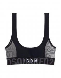 Бюстгальтер ICON UNDERWEAR Dsquared2, черный