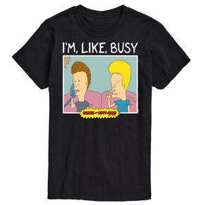 Мужская футболка Beavis And Butthead I'm Like Busy Tee Licensed Character