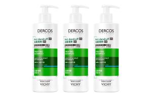 Vichy Шампунь для лечения перхоти с зеленым логотипом Освежающий Контроль жирности Успокаивающий Очищающий с ароматом мыла