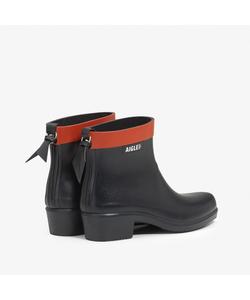 Водонепроницаемые, водоотталкивающие резиновые сапоги Milica Botillon на каблуке