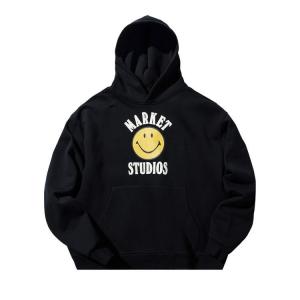 Худи Market Smiley Lockup Hoodie, Black