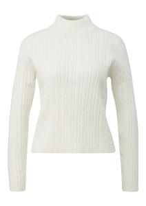 Свитер QS, кремовый