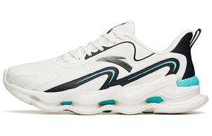 Коллекция беговых кроссовок для бега для мужчин с низким верхом цвета слоновой кости/черного цвета Anta