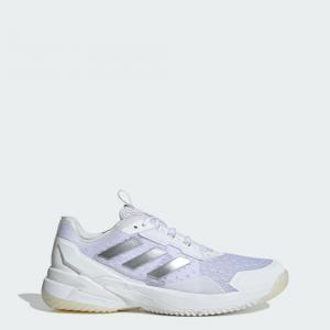 Кроссовки Adidas Crazyflight 6 Indoor Shoes, цвет Cloud White/Silver Metallic/Core Black