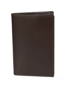 Кожаный кошелек с логотипом Comme Des Garcons Shirt, коричневый