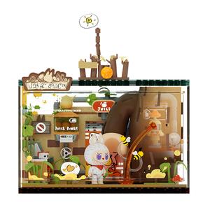 Конструктор Pop Blocks Labubu The Monsters Forest Secret Base Series Blocks Click Fix Lab P10003 POP MART