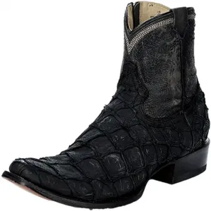 Мужские вестерн-бутсы Corral с вышивкой рыбы пираньи черные A4659 Corral Boots, черный