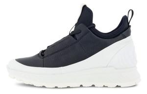 Ecco Прорывные амортизирующие водонепроницаемые и дышащие кроссовки Mid-Top Outdoor для женщин черные