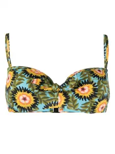 Топ бикини Bellini с цветочным принтом Marlies Dekkers, синий