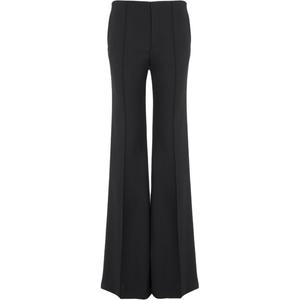 Расклешенные брюки из шерсти Chloé, черный