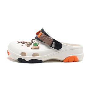 Классические клоги Unisex Jeep, бело-оранжевые