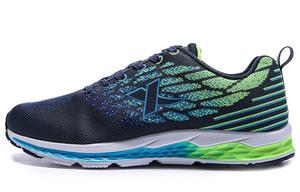 Кроссовки мужские с низким верхом, синие/зеленые Xtep