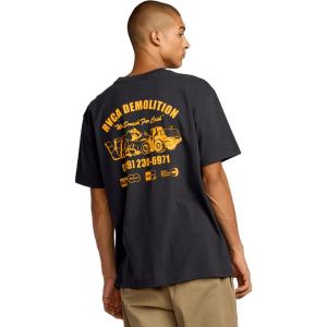 Рубашка Demo с коротким рукавом Rvca, черный