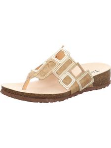 THINK! Сандалии T-Bar 'Julia' в цвете Ivory, Dark Beige