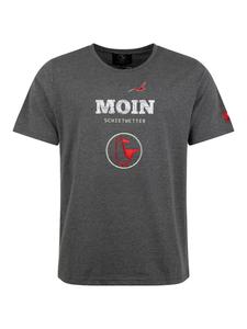 SCHIETWETTER Футболка "Плохая погода" от Kerg Klookschieter, цвет антрацитовый меланж