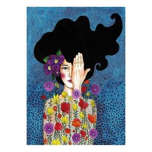 Картина на холсте A.S. Création Losing Memories цвет blau/schwarz