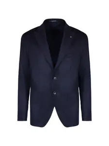 Пиджак из чистой шерсти Tagliatore, синий