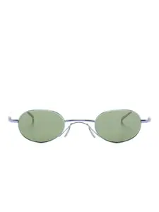 Солнцезащитные очки овальной формы Christian Roth, зеленый